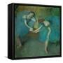 Two Dancers Resting, or Two Dancers in Blue, 1898-Edgar Degas-Framed Stretched Canvas