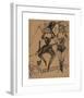 Two Dancers with a Cat-Ernst Ludwig Kirchner-Framed Premium Giclee Print