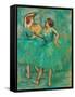 Two Dancers-Edgar Degas-Framed Stretched Canvas