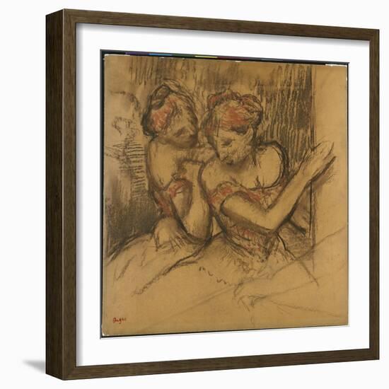 Two Dancers-Edgar Degas-Framed Giclee Print