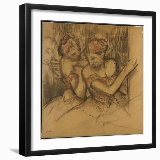 Two Dancers-Edgar Degas-Framed Giclee Print