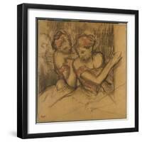 Two Dancers-Edgar Degas-Framed Giclee Print