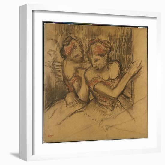 Two Dancers-Edgar Degas-Framed Giclee Print