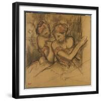 Two Dancers-Edgar Degas-Framed Giclee Print