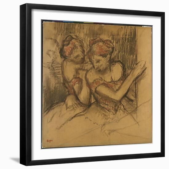 Two Dancers-Edgar Degas-Framed Giclee Print