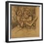 Two Dancers-Edgar Degas-Framed Giclee Print