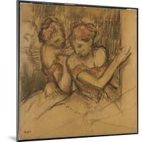 Two Dancers-Edgar Degas-Mounted Giclee Print