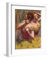 Two Dancers-Edgar Degas-Framed Giclee Print