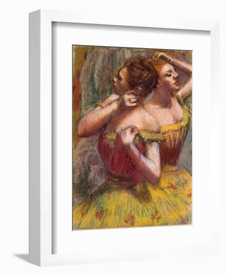 Two Dancers-Edgar Degas-Framed Giclee Print