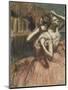 Two Dancers-Edgar Degas-Mounted Giclee Print