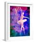 Two Dancing Ballerinas Watercolor 1-Irina March-Framed Art Print