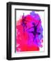 Two Dancing Ballerinas-Irina March-Framed Art Print