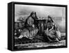 Two Daughters of Maharaja Duleep Singh-James Lafayette-Framed Stretched Canvas
