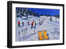 Two deckchairs, Val Gardena,Italy,2108-Andrew Macara-Framed Giclee Print