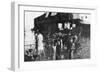 Two Decker Barge Used to Move British Troops Up the Tigris from Amarah to Baghdad, 1918-null-Framed Giclee Print