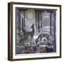 Two Deer in a Forest, C.1929-Jean Dunand-Framed Giclee Print