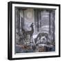 Two Deer in a Forest, C.1929-Jean Dunand-Framed Giclee Print
