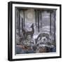 Two Deer in a Forest. C. 1929-Jean Dunand-Framed Giclee Print