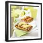 Two Different Focaccia Pizzas-Dave King-Framed Photographic Print