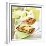 Two Different Focaccia Pizzas-Dave King-Framed Photographic Print