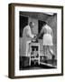 Two Doctors Treating a Patient During a Heart Essay-null-Framed Photographic Print