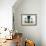 Two Dogs and Owner-Javier Brosch-Framed Photographic Print displayed on a wall