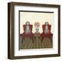 Two Dogs-Helga Sermat-Framed Art Print
