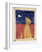 Two Dogs-Heather Ramsey-Framed Giclee Print