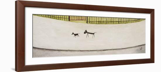 Two Dogs-Chris Ross Williamson-Framed Giclee Print