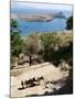 Two Donkeys in the St. Paul Bay, Lindos, Rhodes, Dodecanese, Greek Islands, Greece, Europe-Oliviero Olivieri-Mounted Photographic Print