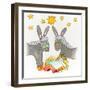 Two Donkeys-Tony Todd-Framed Giclee Print