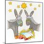 Two Donkeys-Tony Todd-Mounted Giclee Print