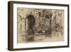Two Doorways from The Second Venice Set, 1879-1880-James Abbott McNeill Whistler-Framed Giclee Print