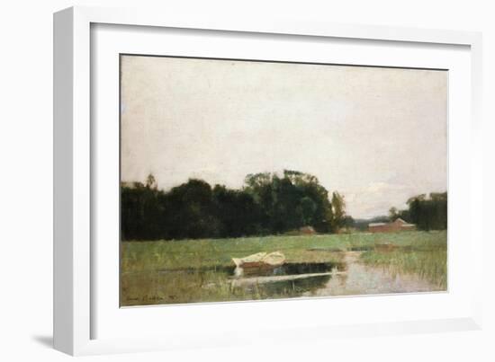 Two Dories, 1895-Emilio Boggio-Framed Giclee Print