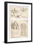 Two drawings of churches, c1472-c1519 (1883)-Leonardo Da Vinci-Framed Giclee Print