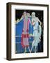 Two Dresses by Martial Et Armand and Bernard-null-Framed Art Print