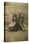 Two Edwardian Girls-null-Stretched Canvas