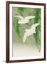 Two Egrets and Willow Tree-Koson Ohara-Framed Giclee Print