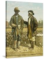 Two Elderly Cotton Pickers, 1888-William Aiken Walker-Stretched Canvas