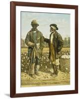 Two Elderly Cotton Pickers, 1888-William Aiken Walker-Framed Giclee Print