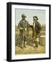 Two Elderly Cotton Pickers, 1888-William Aiken Walker-Framed Giclee Print