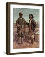 Two Elderly Cotton Pickers, 1888-William Aiken Walker-Framed Giclee Print