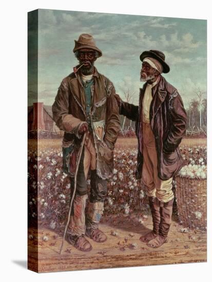 Two Elderly Cotton Pickers, 1888-William Aiken Walker-Stretched Canvas