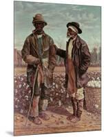 Two Elderly Cotton Pickers, 1888-William Aiken Walker-Mounted Giclee Print