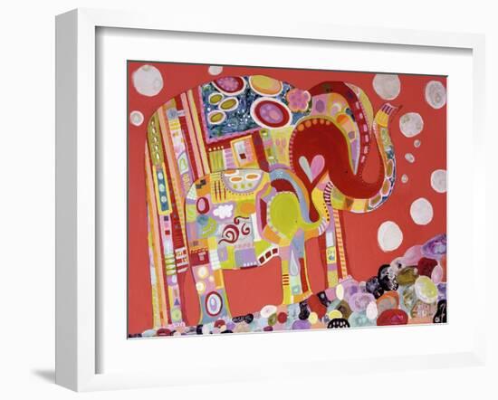 Two Elephants-Wyanne-Framed Giclee Print