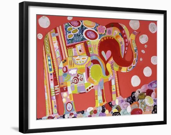 Two Elephants-Wyanne-Framed Giclee Print