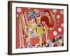 Two Elephants-Wyanne-Framed Giclee Print