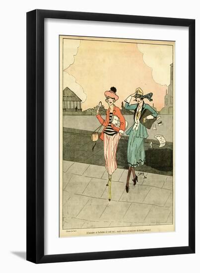 Two Emancipated Women-null-Framed Art Print