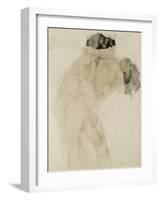 Two Embracing Figures-Auguste Rodin-Framed Premium Giclee Print