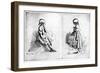 Two Etchings by Queen Victoria, 1840-null-Framed Giclee Print